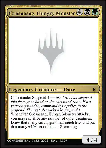 Groaaaaag, Hungry Monster - unk Spoiler