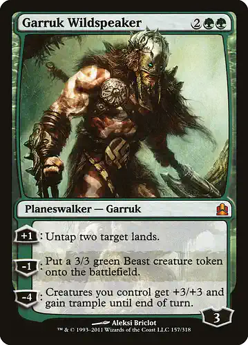 Garruk Wildspeaker - cmd Spoiler