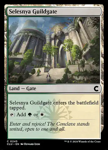 Selesnya Guildgate - clu Spoiler