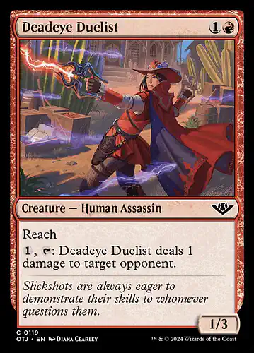 Deadeye Duelist - otj Spoiler