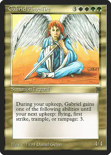 Gabriel Angelfire - leg Spoiler