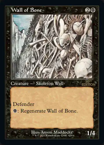 Wall of Bone - 30a Spoiler