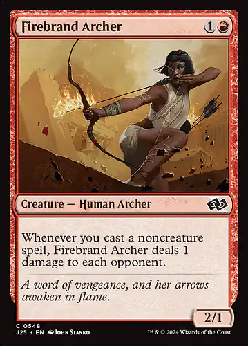 Firebrand Archer - j25 Spoiler