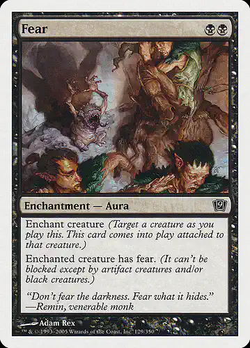 Fear - 9ed Spoiler