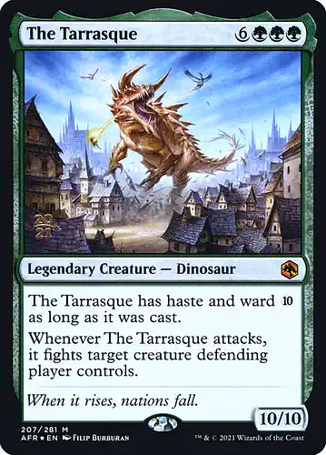The Tarrasque - afr Spoiler