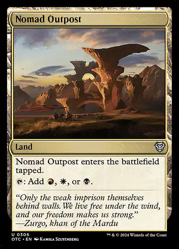 Nomad Outpost - otc Spoiler