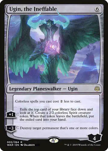 Ugin, the Ineffable - war Spoiler