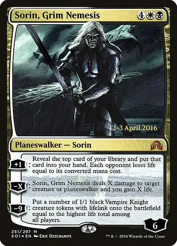 Sorin, Grim Nemesis - soi Spoiler
