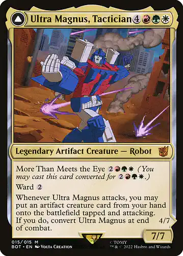 Ultra Magnus, Tactician - bot Spoiler