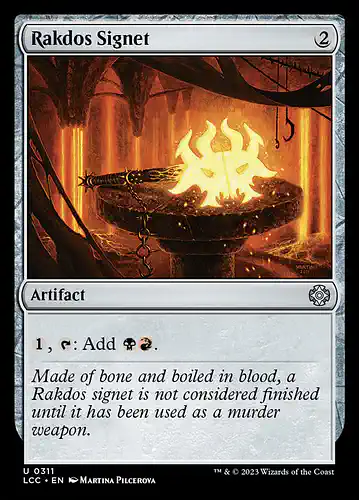 Rakdos Signet - lcc Spoiler