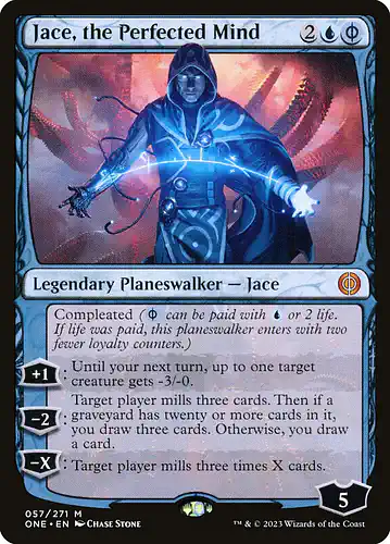 Jace, the Perfected Mind - one Spoiler