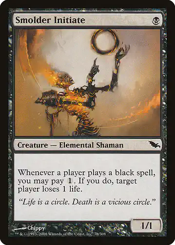 Smolder Initiate - shm Spoiler