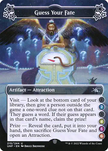 Guess Your Fate - unf Spoiler