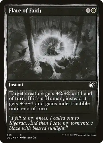 Flare of Faith - dbl Spoiler