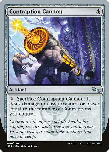 Contraption Cannon - ust Spoiler