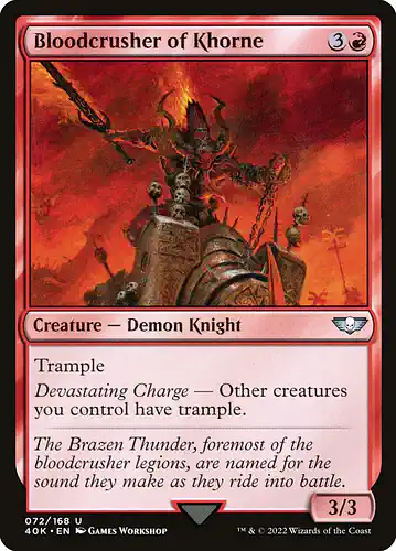 Bloodcrusher of Khorne - 40k Spoiler