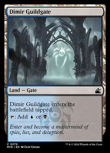 Dimir Guildgate - rvr Spoiler
