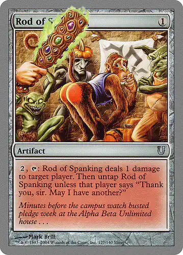 Rod of Spanking - unh Spoiler