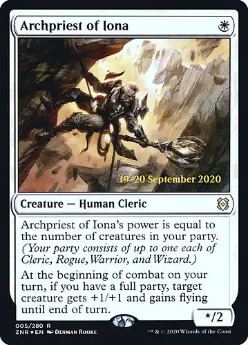 Archpriest of Iona - znr Spoiler