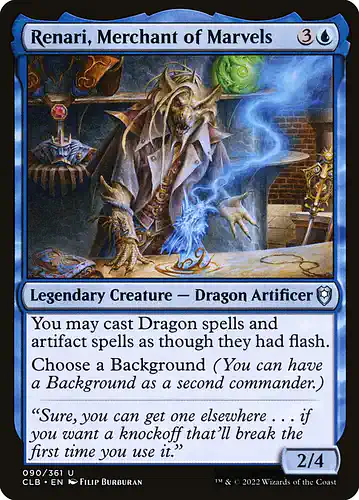 Renari, Merchant of Marvels - clb Spoiler