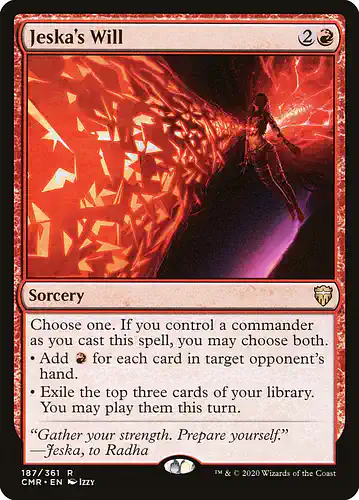 Jeska's Will - cmr Spoiler