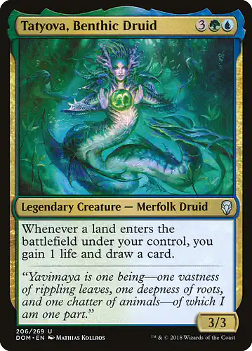 Tatyova, Benthic Druid - dom Spoiler