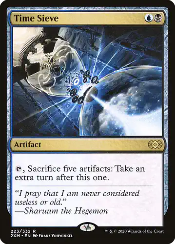Time Sieve - 2xm Spoiler