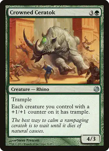 Crowned Ceratok - ddl Spoiler