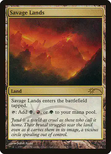 Savage Lands - f11 Spoiler
