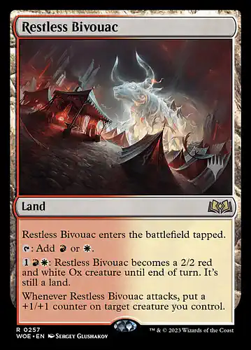 Restless Bivouac - woe Spoiler