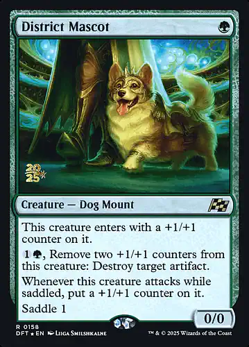 District Mascot - dft Spoiler