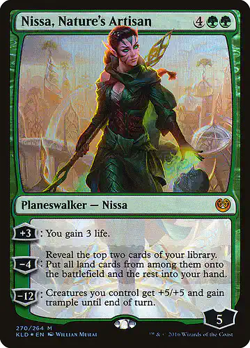 Nissa, Nature's Artisan - kld Spoiler