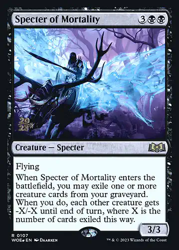 Specter of Mortality - woe Spoiler