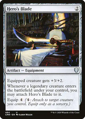 Hero's Blade - cmr Spoiler