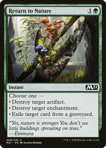 Return to Nature - m21 Spoiler