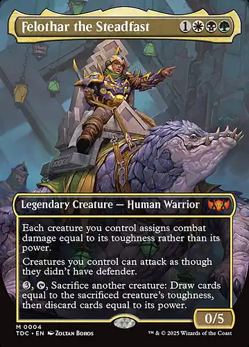 Felothar the Steadfast - tdc Spoiler