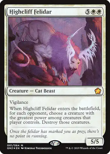 Highcliff Felidar - gn2 Spoiler