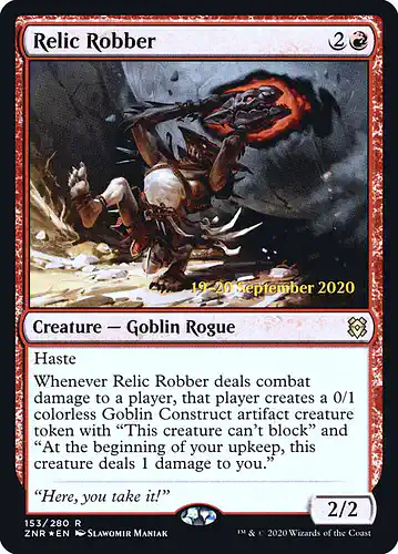 Relic Robber - znr Spoiler