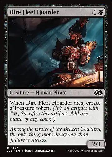 Dire Fleet Hoarder - j25 Spoiler