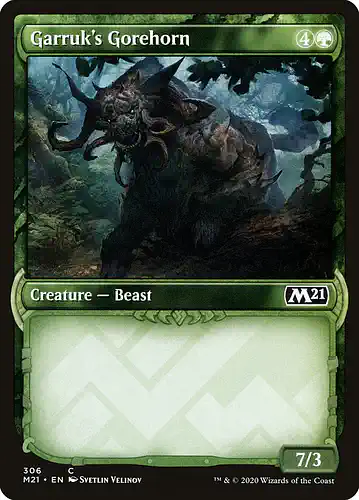 Garruk's Gorehorn - m21 Spoiler