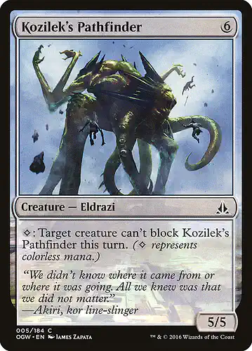 Kozilek's Pathfinder - ogw Spoiler