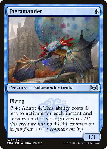 Pteramander - rna Spoiler