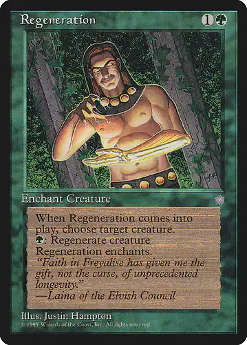 Regeneration - ice Spoiler