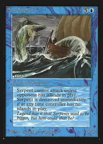 Sea Serpent - cei Spoiler