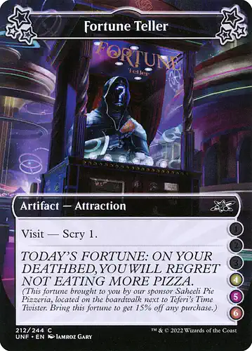 Fortune Teller - unf Spoiler