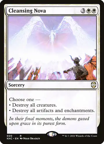 Cleansing Nova - khc Spoiler
