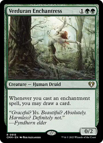 Verduran Enchantress - cmm Spoiler