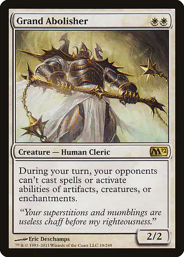Grand Abolisher - m12 Spoiler