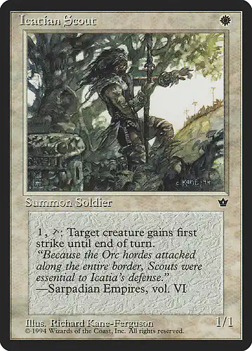 Icatian Scout - fem Spoiler