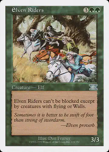 Elven Riders - 6ed Spoiler